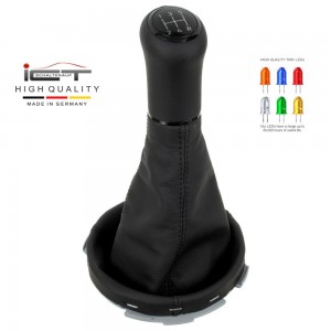 ict shift knob with black stitching Ford Fiesta MK6 ST Cup Fusion Calero