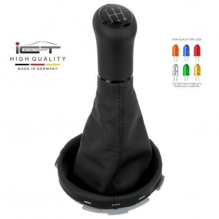 ict shift knob with black stitching Ford Fiesta MK6 ST Cup Fusion Calero