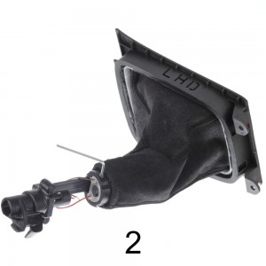 Opel Astra G Coupe Cabrio CC OPC vista inferior de la funda de la palanca de cambios con cable