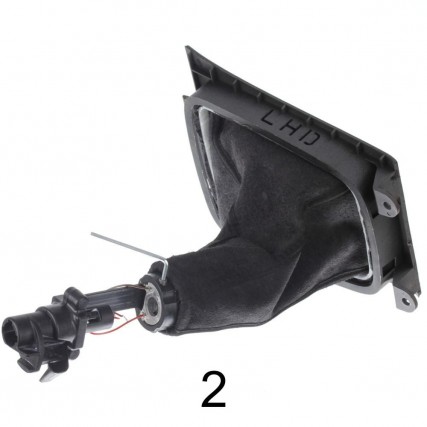 Opel Vauxhall Astra G Coupe Cabrio CC OPC shift gaiter boot bottom view with cable