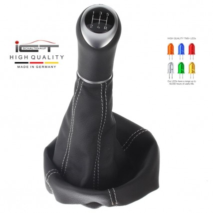 Opel Vauxhall Astra G Coupe Cabrio CC OPC shift gear knob boot gaiter cover Alcantara leather