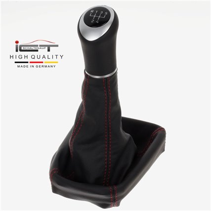 ict shift knob with red stitching Opel Vauxhall Astra G Coupe Cabrio CC OPC