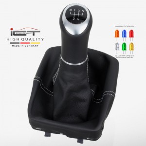  VW Schaltknauf Schaltsack Polo VW Polo IV Typ 9N_9N2 leder