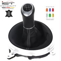 Mazda CX7 shift gear knob boot gaiter leather mounting frame