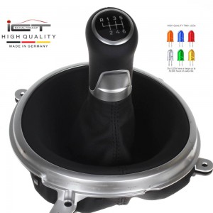 Schaltknauf Schaltsack Mazda Mazda CX 7 leder schaltmanschette