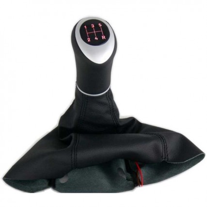Schaltknauf Schaltsack Fiat Stilo leder schaltmanschette