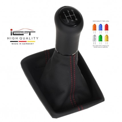 Schaltknauf Schaltsack Marke Fiesta MK7 leder schaltmanschette Schaltknauf Schaltsack Marke Fiesta MK7 leder schaltmanschette