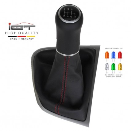 ict shift knob with red stitching Honda Civic MK9