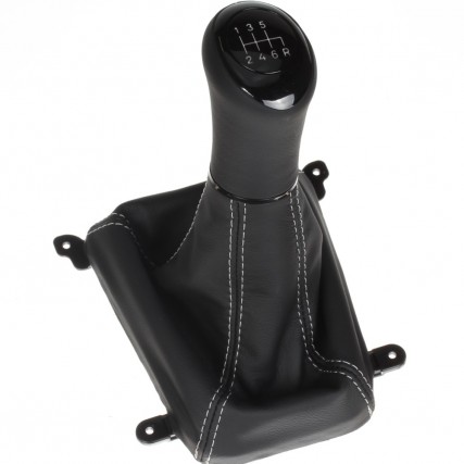 Honda Accord CL CM CN MK7 manopla de câmbio de couro coifa com moldura de montagem