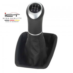 ict manopla de câmbio com costura preta Honda Accord CL CM CN MK7