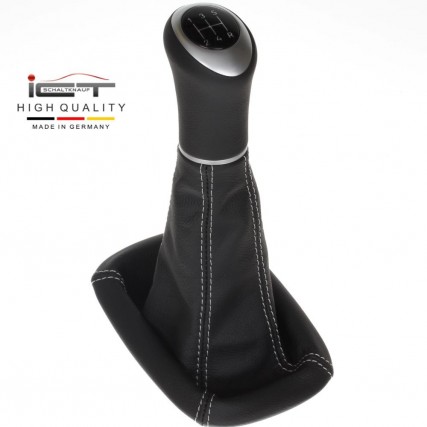 Toyota RAV4 2.Generation shift gear knob boot gaiter cover Alcantara leather