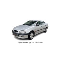 Toyota Avensis Typ T22 pommeau de vitesse soufflet cuir Alcantara
