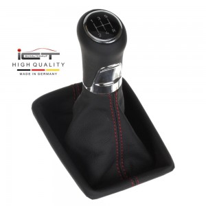 Toyota Avensis Typ T22 shift gear knob boot gaiter leather mounting frame