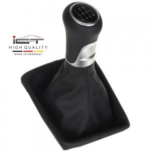 ict shift knob with black stitching Toyota Avensis Typ T22