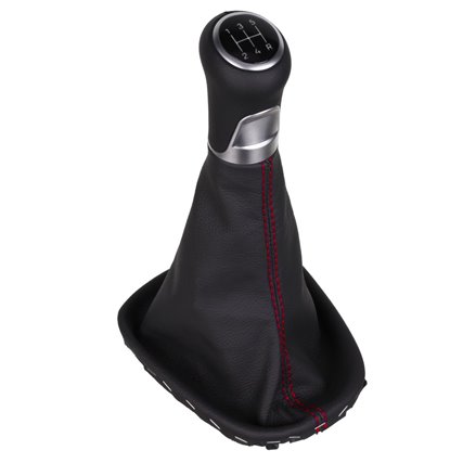 ict Schaltknauf mit rote Naht Toyota Aygo