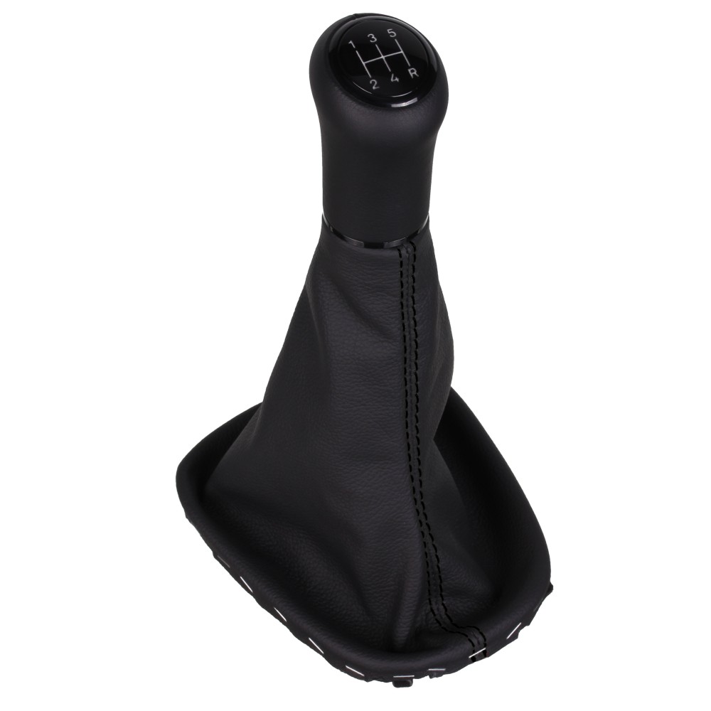 thumbnail image 2 of Custom Made Leather Gear Gaiter For Toyota Aygo, Citroen C1, Peugeot 107. Made In The UK By Aforce Auto. 2 of 5