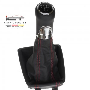 Skoda Fabia Roomster 3 Typ NJ3 Schaltknauf Schaltsack Alcantara leder schaltmanschette