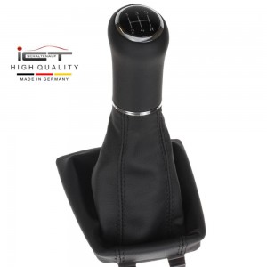 Skoda Fabia Roomster 3 Typ NJ3 pommeau de vitesse cuir et soufflet avec cadre de montage