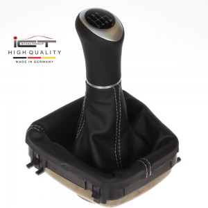 ict Schaltknauf mit graue Naht Volvo XC90