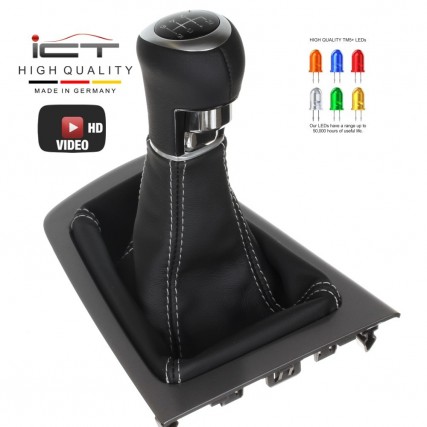 Ford Focus MK3 3 Generation pomello del cambio Alcantara pelle cuffia