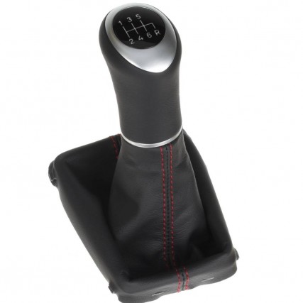 Volvo S60 S80 Schaltknauf Schaltsack leder schaltmanschette mit rahmen