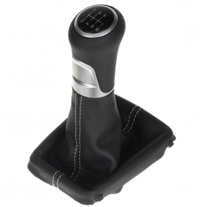 Volvo S60 S80 Schaltknauf Schaltsack Alcantara leder schaltmanschette