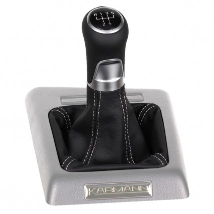 ict shift knob with grey stitching VW Corrado Typ 53i 16V VR6 G60