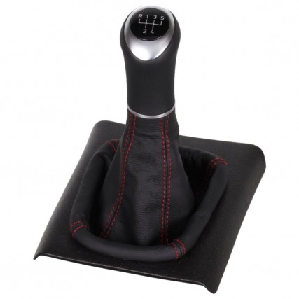 ict shift knob with red stitching VW Passat B3 B4 31 35i