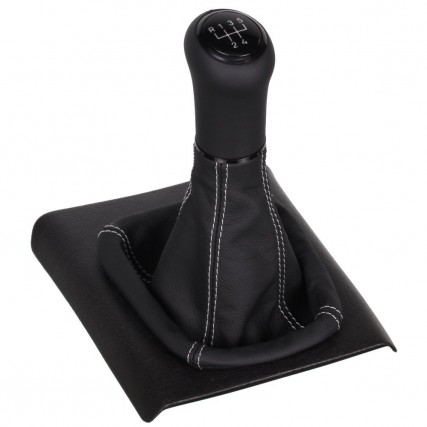 ict pommeau de vitesse avec coutures noires VW Golf 2 MK2 GTI Jetta 2