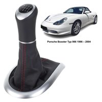 Porsche Boxster Typ 986 pomello del cambio Alcantara pelle cuffia