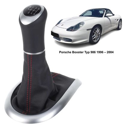 Porsche pommeau de levier Boxster Boxster Typ 986 avec cadre Porsche pommeau de levier Boxster Boxster Typ 986 avec cadre