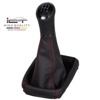 ict shift knob with red stitching Opel Vauxhall Corsa C