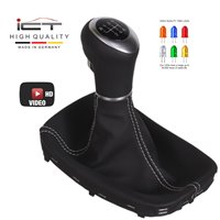 Opel Astra J Cascada pommeau de vitesse soufflet cuir Alcantara