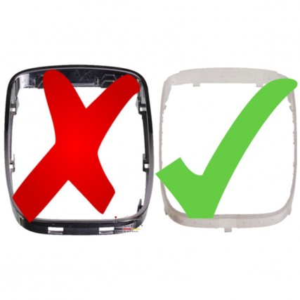 vista inferior da moldura da coifa Opel Insignia Vauxhall Holden