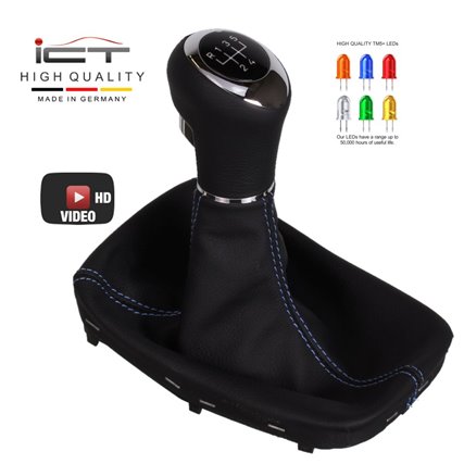 Opel Insignia Vauxhall Holden shift gear knob boot gaiter cover Alcantara leather