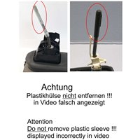 Schaltknauf Schaltsack Opel Corsa D / E / Adam leder