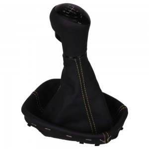 Opel Corsa D E Adam shift gear knob boot gaiter leather mounting frame