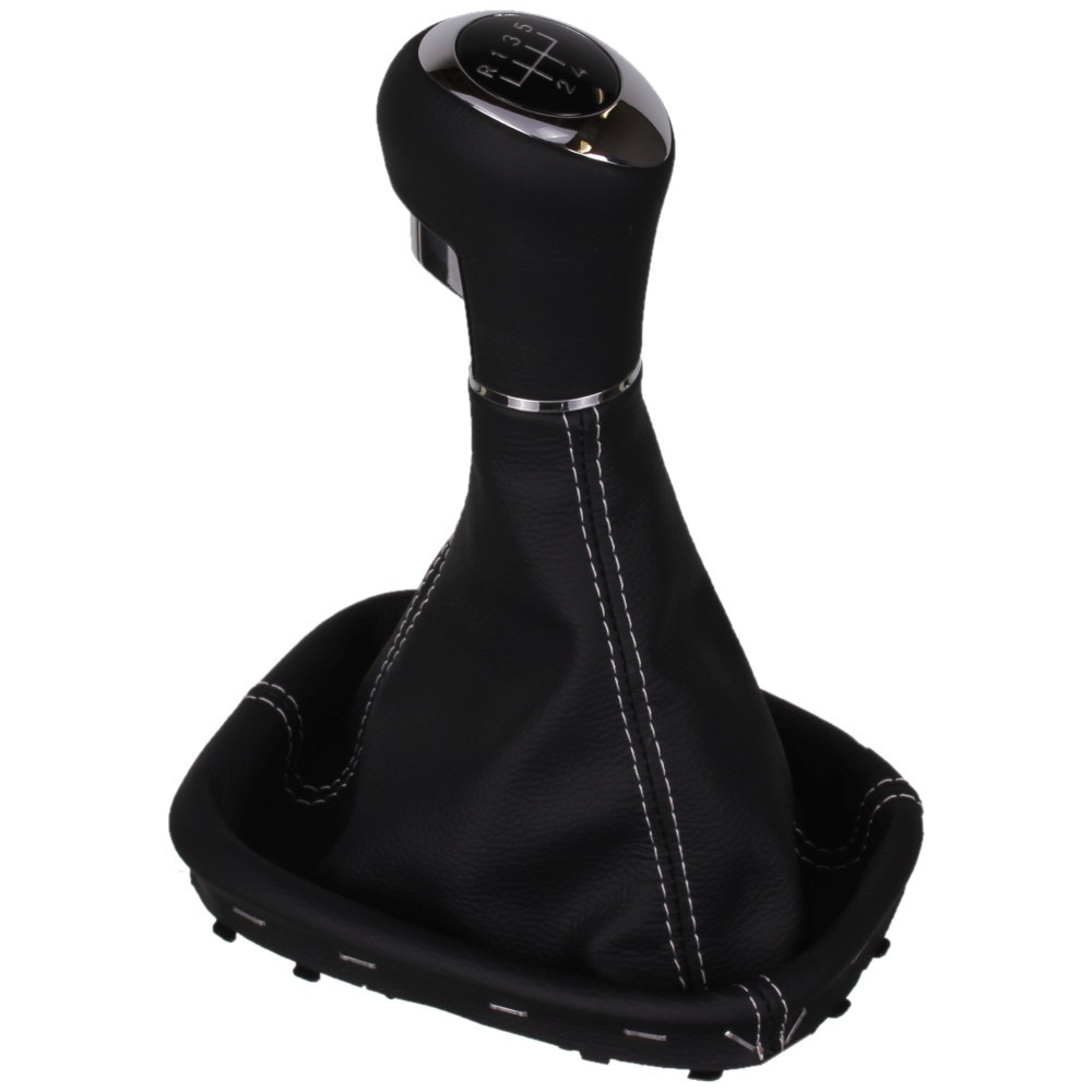 Opel Corsa D E Adam shift gear knob boot gaiter cover Alcantara leather