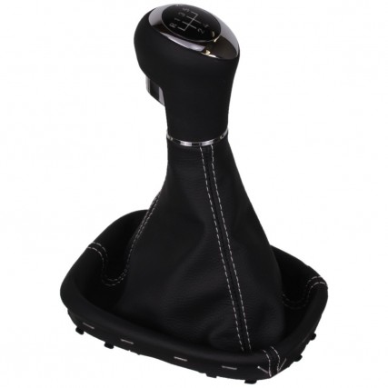 Opel Corsa D E Adam pomello del cambio Alcantara pelle cuffia