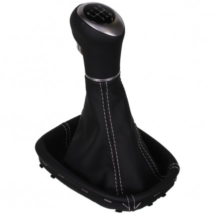 ict shift knob with red stitching Opel Corsa D E Adam