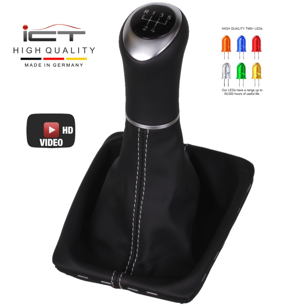 Copri Pomello Del Cambio Per Auto,Marce Pomelli Leva Del Cambio In Pelle Pomello Cambio,Pomello - Foto 9