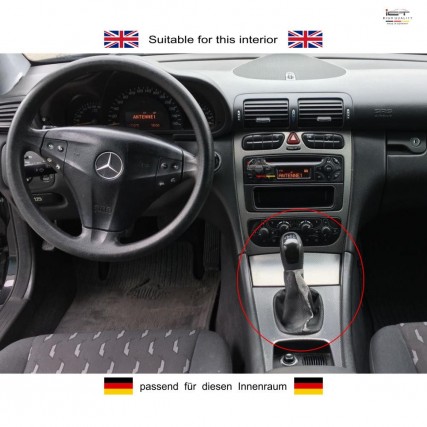 Mercedes shift knob C-Class W203 / Sportcoupe CL203 / T-Modell Mercedes shift knob C-Class W203 / Sportcoupe CL203 / T-Modell
