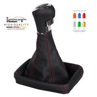 Vauxhall Corsa C Schaltknauf Schaltsack leder schaltmanschette mit rahmen