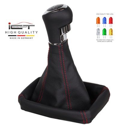 Vauxhall Corsa C Schaltknauf Schaltsack leder schaltmanschette mit rahmen