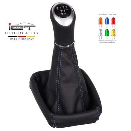 Opel Meriva A Schaltknauf Schaltsack leder schaltmanschette mit rahmen