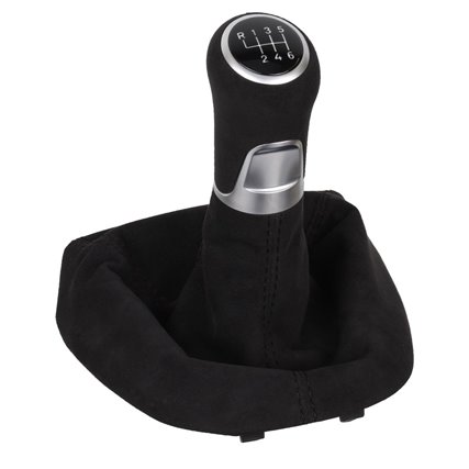 ict shift knob with black stitching Porsche Cayman Typ 987c