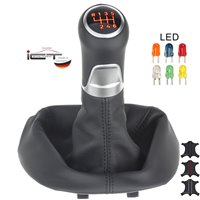 Porsche Cayman Typ 987c pommeau de vitesse soufflet cuir Alcantara