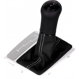 Mercedes SLK R171 Automatik shift gear knob boot gaiter leather mounting frame