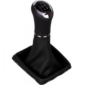 ict pomello del cambio con cuciture nere Ford Focus MK2 DA3 ST RS TDDi TDCi