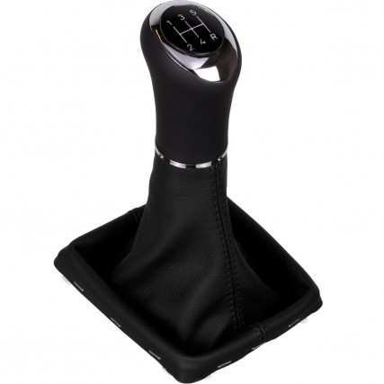 ict pommeau de vitesse avec coutures grises Ford Focus MK2 DA3 ST RS TDDi TDCi